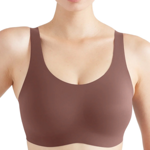 KNIX Size XL +  Revolution Grey Full-Coverage Pullover Bra with Wide Straps